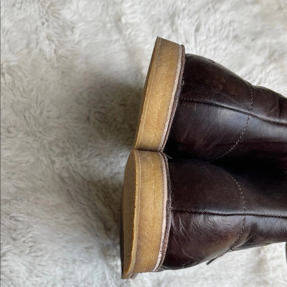 Men's Leighton Chukka Boots in brown leather size 10 - Picture 8 of 12